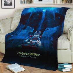 Made In Abyss Fleece Throw Blanket Meaningful Gift For Halloween Christmas
