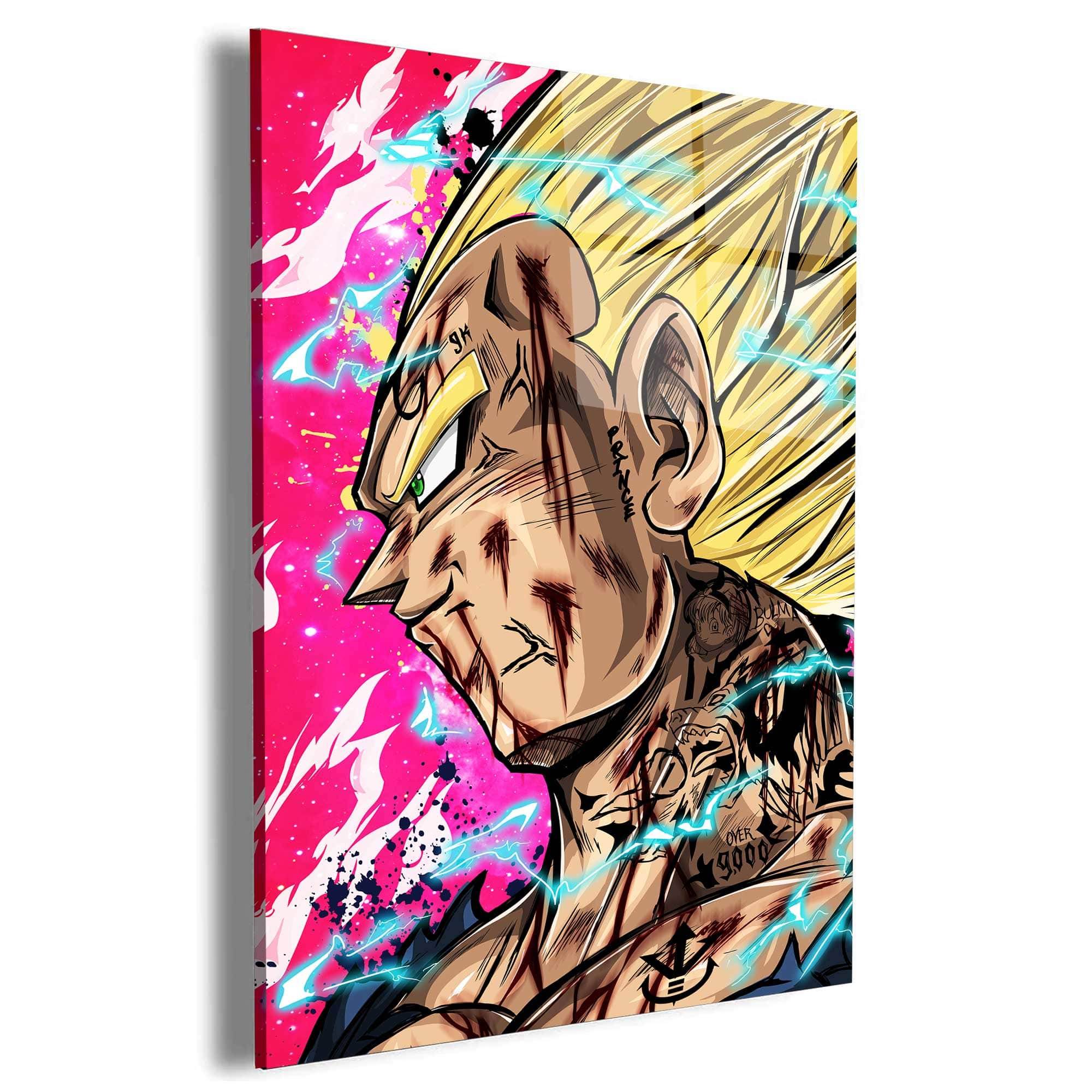 Majin Vegeta Wall Art Canvas Meaning Birthday Christmas Gift For Son Daughter
