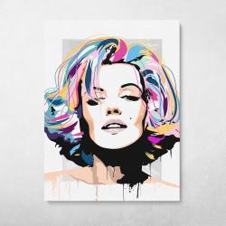 Marilyn Monroe Pop Icon Wall Art Canvas Meaning Gift For Birthday Christmas