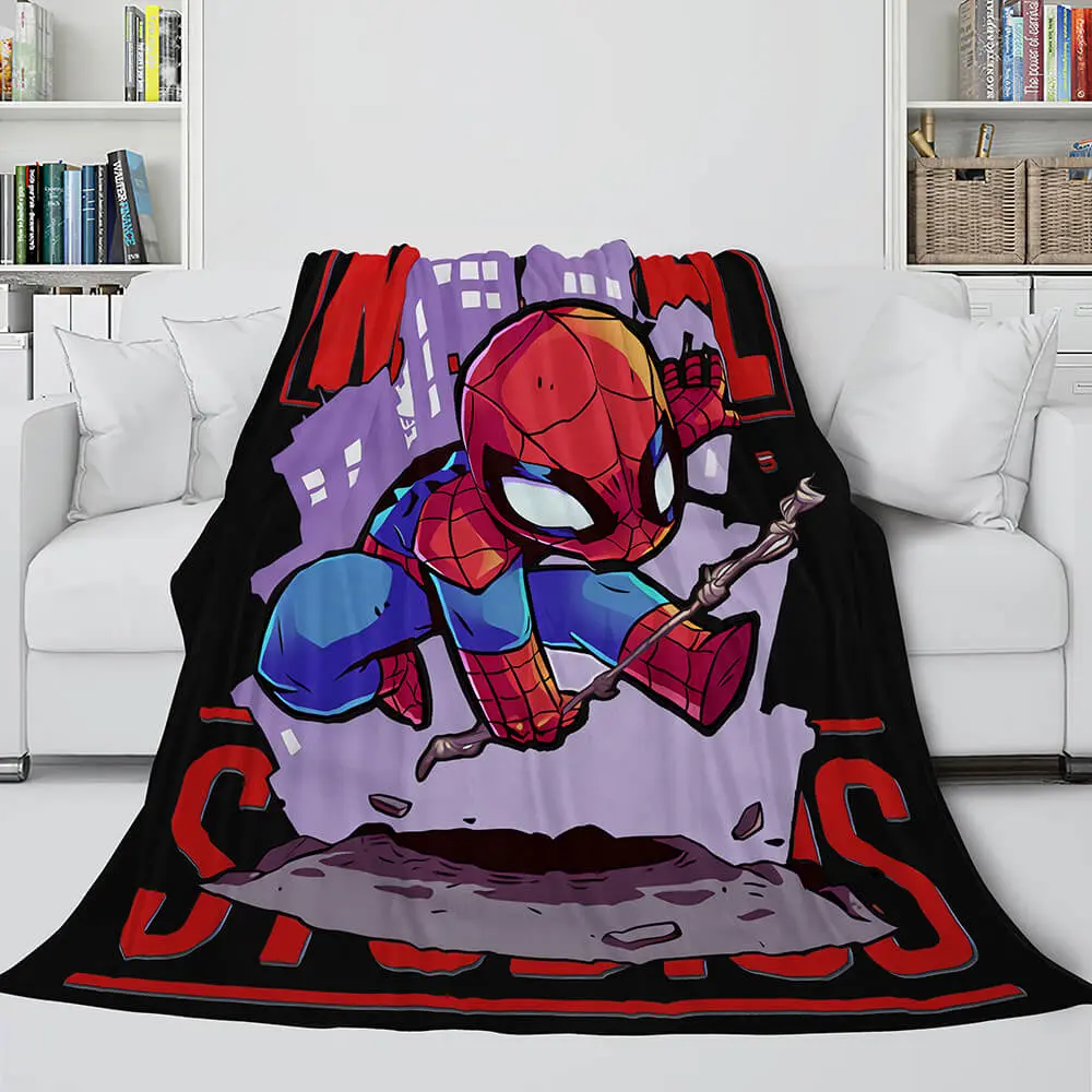 Marvel Hero Flannel Fleece Throw Cosplay Blanket Meaningful Gift For Halloween Christmas Shawl Wrap Nap Quilt