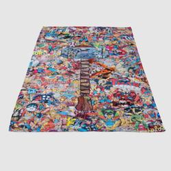 Marvel Universe Comics Soft Fleece Blanket Meaningful Gift For Halloween Christmas