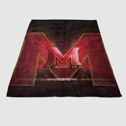 Maryland Terps Soft Fleece Blanket Meaningful Gift For Halloween Christmas