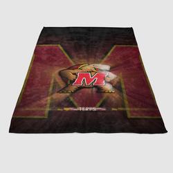 Maryland Terrapins Soft Fleece Blanket Meaningful Gift For Halloween Christmas