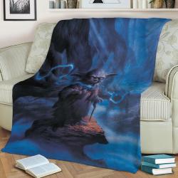 Master Yoda Fleece Throw Blanket Meaningful Gift For Halloween Christmas
