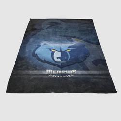 Memphis Grizzlies 2 Soft Fleece Blanket Meaningful Gift For Halloween Christmas