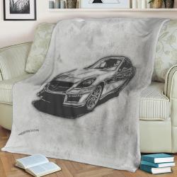 Mercedes Benz Slk 55 Amg Fleece Throw Blanket Meaningful Gift For Halloween Christmas