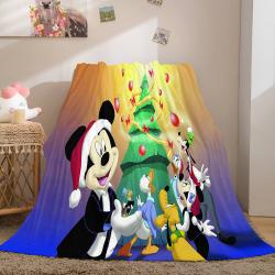Merry Christmas Flannel Fleece Blanket Meaningful Gift For Halloween Christmas