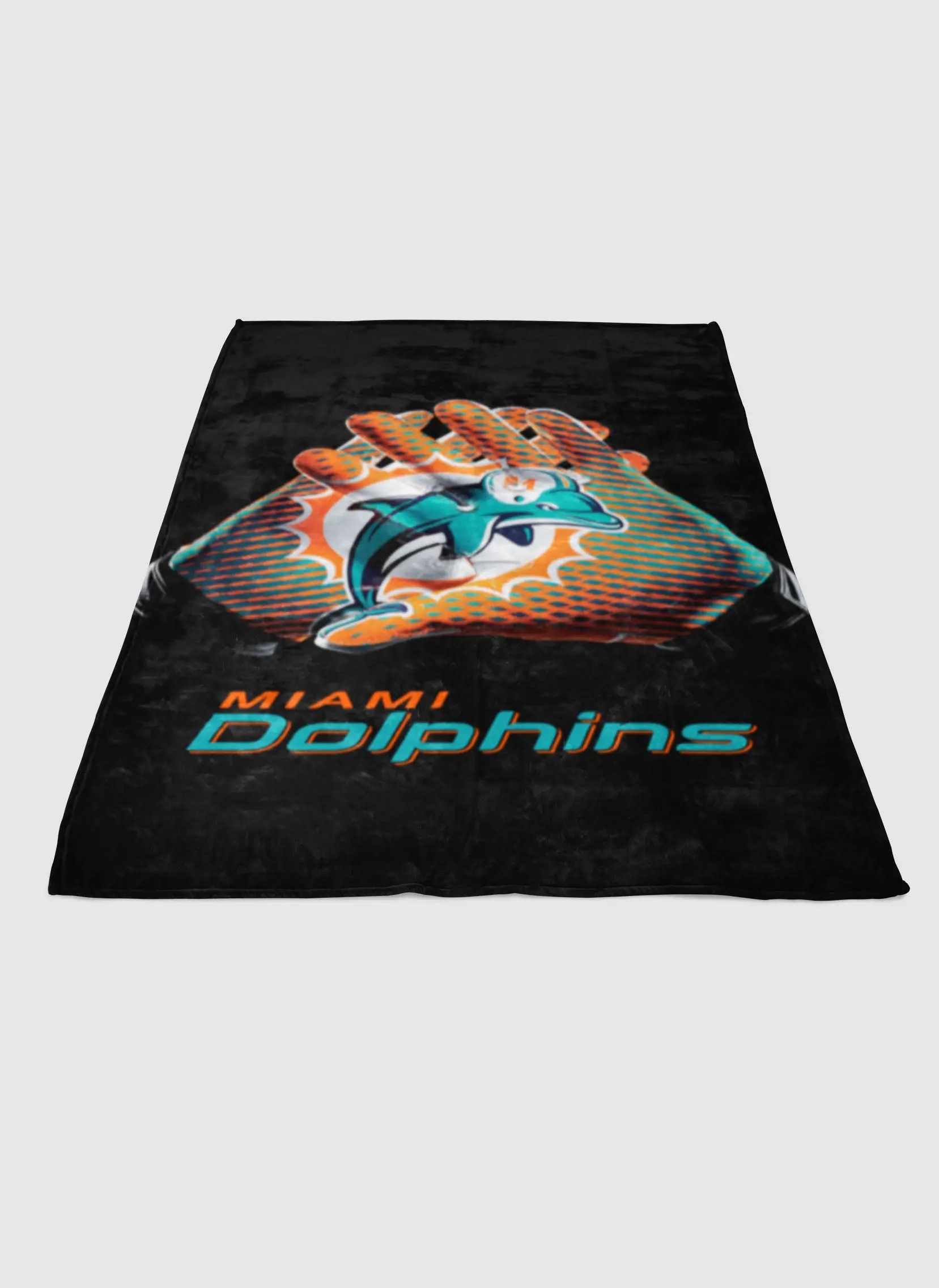 Miami Dolphins Nfl Logo 2 Soft Fleece Blanket Meaningful Gift For Halloween Christmas