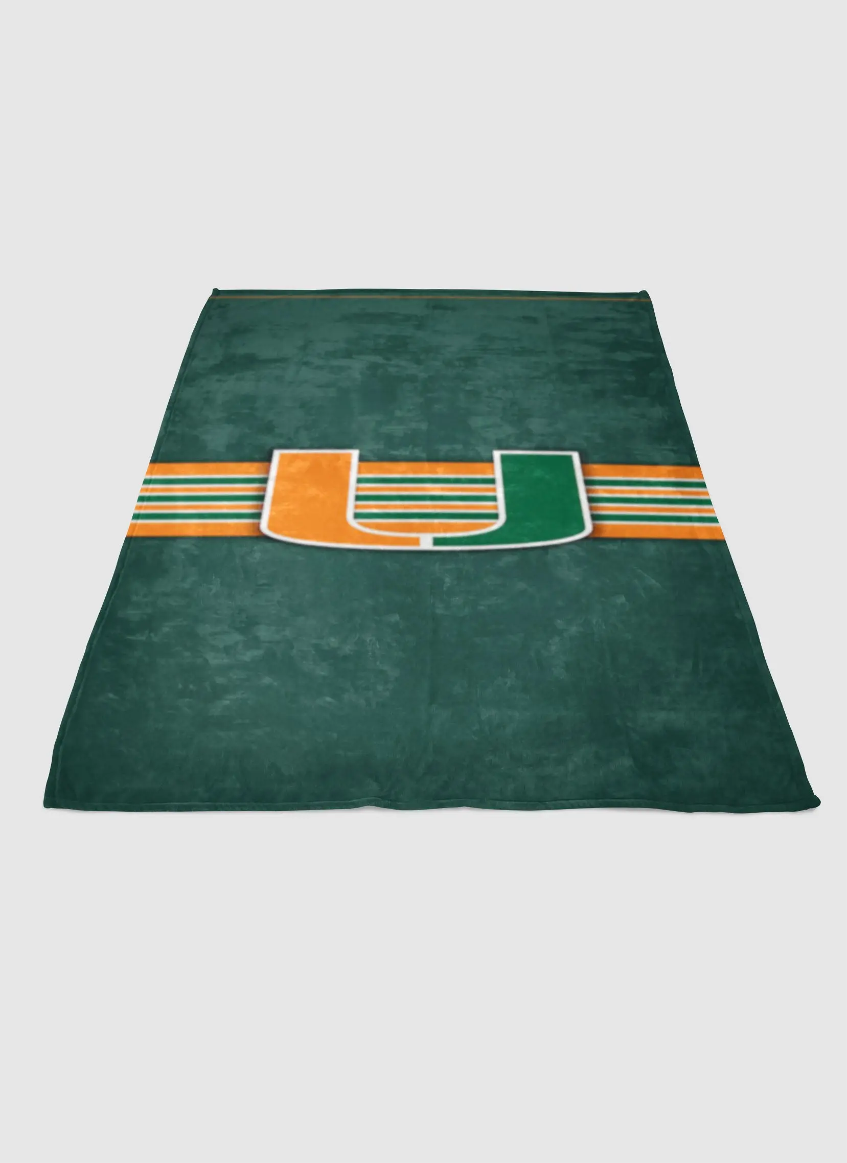 Miami Hurricanes New Logo 2 Soft Fleece Blanket Meaningful Gift For Halloween Christmas