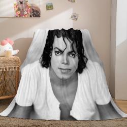 Michael Jackson Flannel Throw Blanket Meaningful Gift For Halloween Christmas Micro Fleece Plush Covers Blanket Meaningful Gift For Halloween Christmas