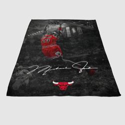 Michael Jordan Dunk Signature 1 Soft Fleece Blanket Meaningful Gift For Halloween Christmas