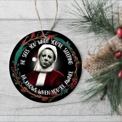 Michael Myers 2022 Christmas Ornament Perfect And Unique Gifts For Family On Christmas Holiday