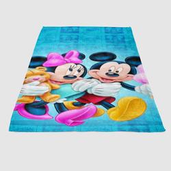 Mickey Minnie Mouse Soft Fleece Blanket Meaningful Gift For Halloween Christmas