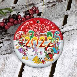 Mickey s Very Merry Christmas Party 2022 Disneyland Disney Ornament Tree Decor Perfect And Unique Gifts For Family On Christmas