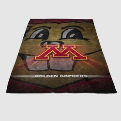 Minnesota Golden Gophers 01 Soft Fleece Blanket Meaningful Gift For Halloween Christmas