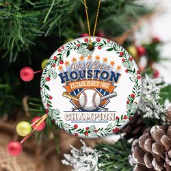 MLB Houston Astros World Series 2022 Champions Ornament Perfect And Unique Gifts For Family On Christmas