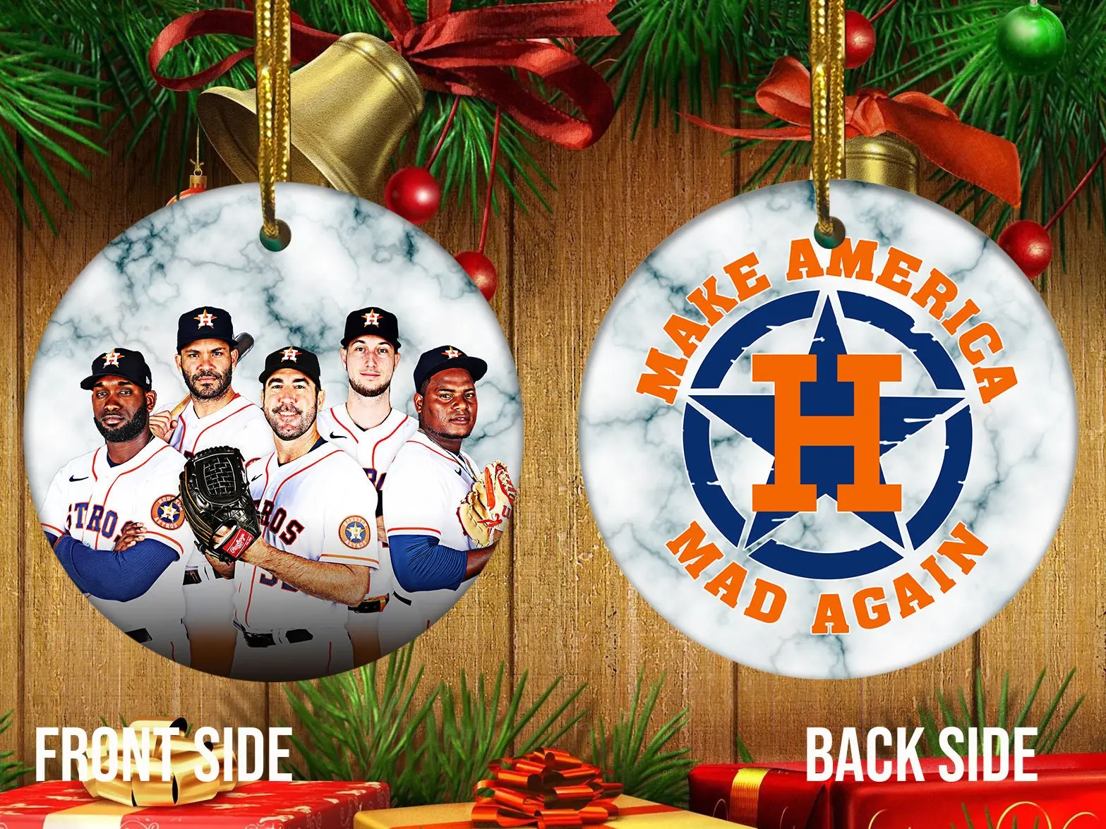 MLB Houston Astros World Series 2022 Ornament Perfect And Unique Gifts For Family On Christmas