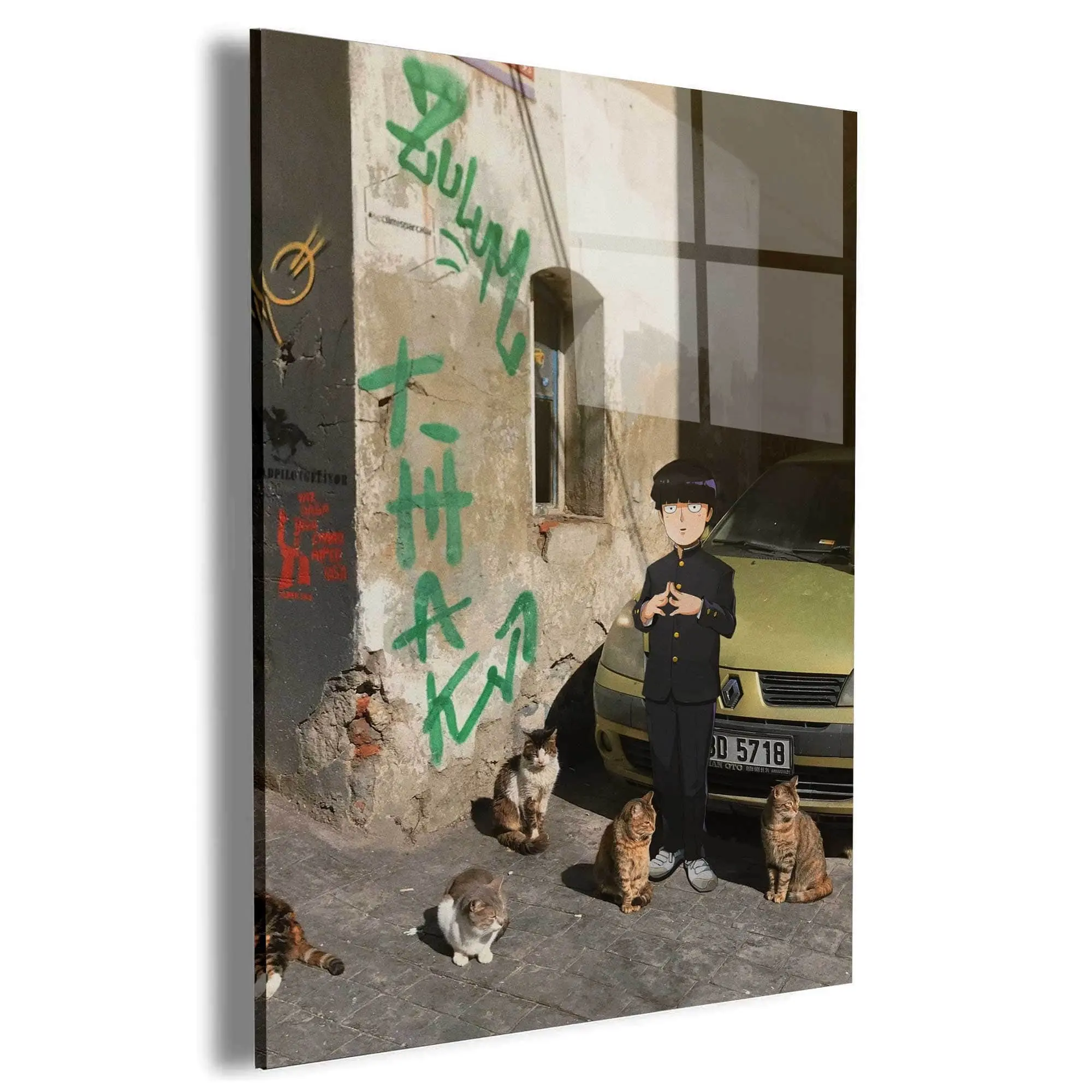 Mob and Cats Wall Art Canvas Meaning Birthday Christmas Gift For Son Daughter