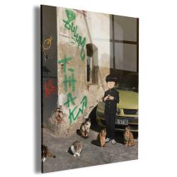 Mob and Cats Wall Art Canvas Meaning Birthday Christmas Gift For Son Daughter