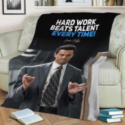 Motivational Quote Fleece Throw Blanket Meaningful Gift For Halloween Christmas