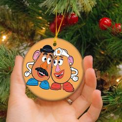 Mr Potato And Ms Toy Story Disneyland Ornament Perfect And Unique Gifts For Family On Christmas
