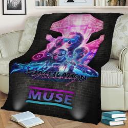 Muse Premium Fleece Throw Blanket Meaningful Gift For Halloween Christmas
