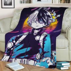 My Hero Academia Fleece Throw Blanket Meaningful Gift For Halloween Christmas