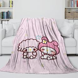 My Melody Blanket Meaningful Gift For Halloween Christmas Flannel Throw Room Decoration