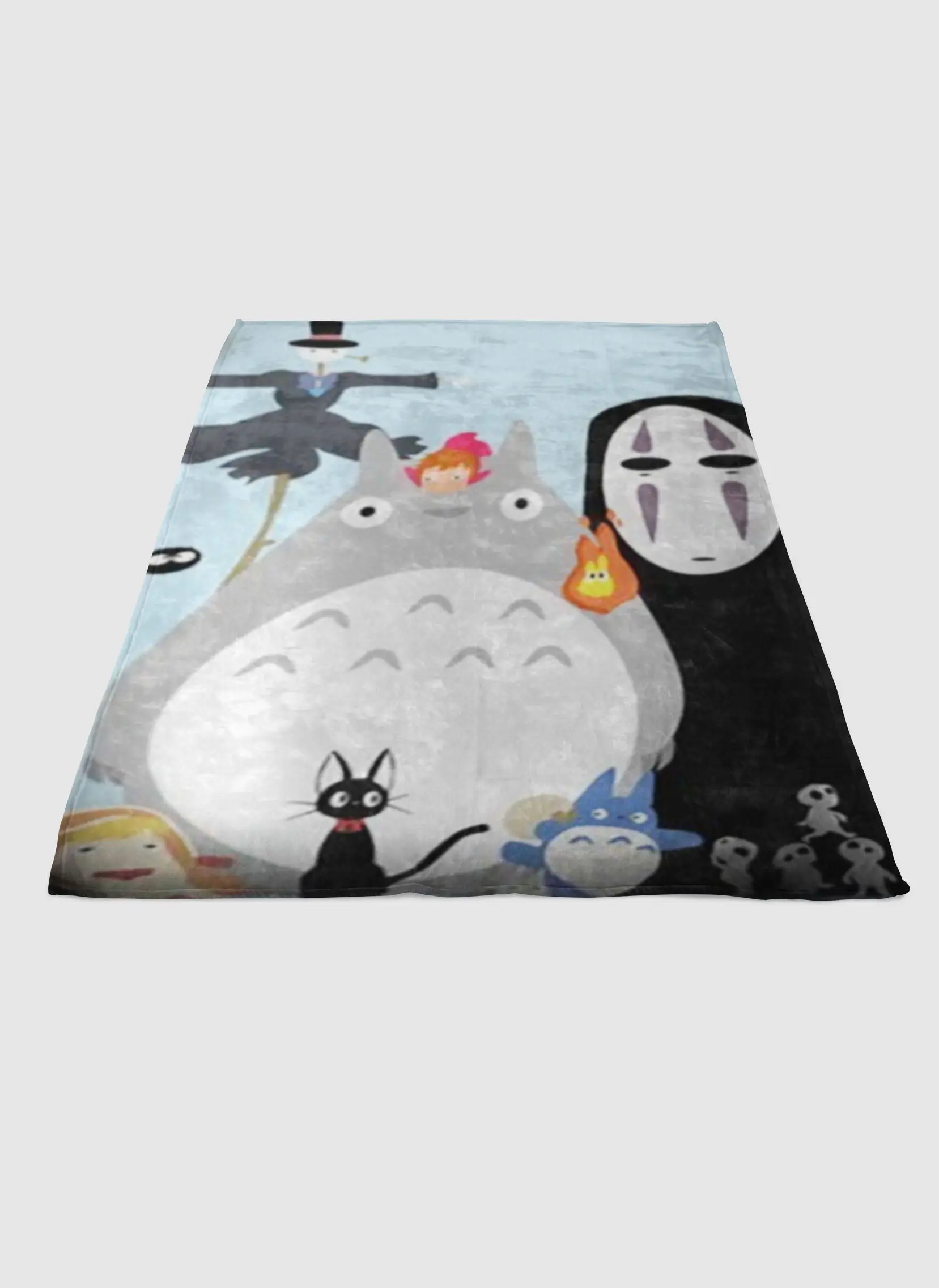 My Neighbor Totoro & Friends Soft Fleece Blanket Meaningful Gift For Halloween Christmas