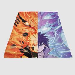 Naruto Vs Sasuke Anime Soft Fleece Blanket Meaningful Gift For Halloween Christmas