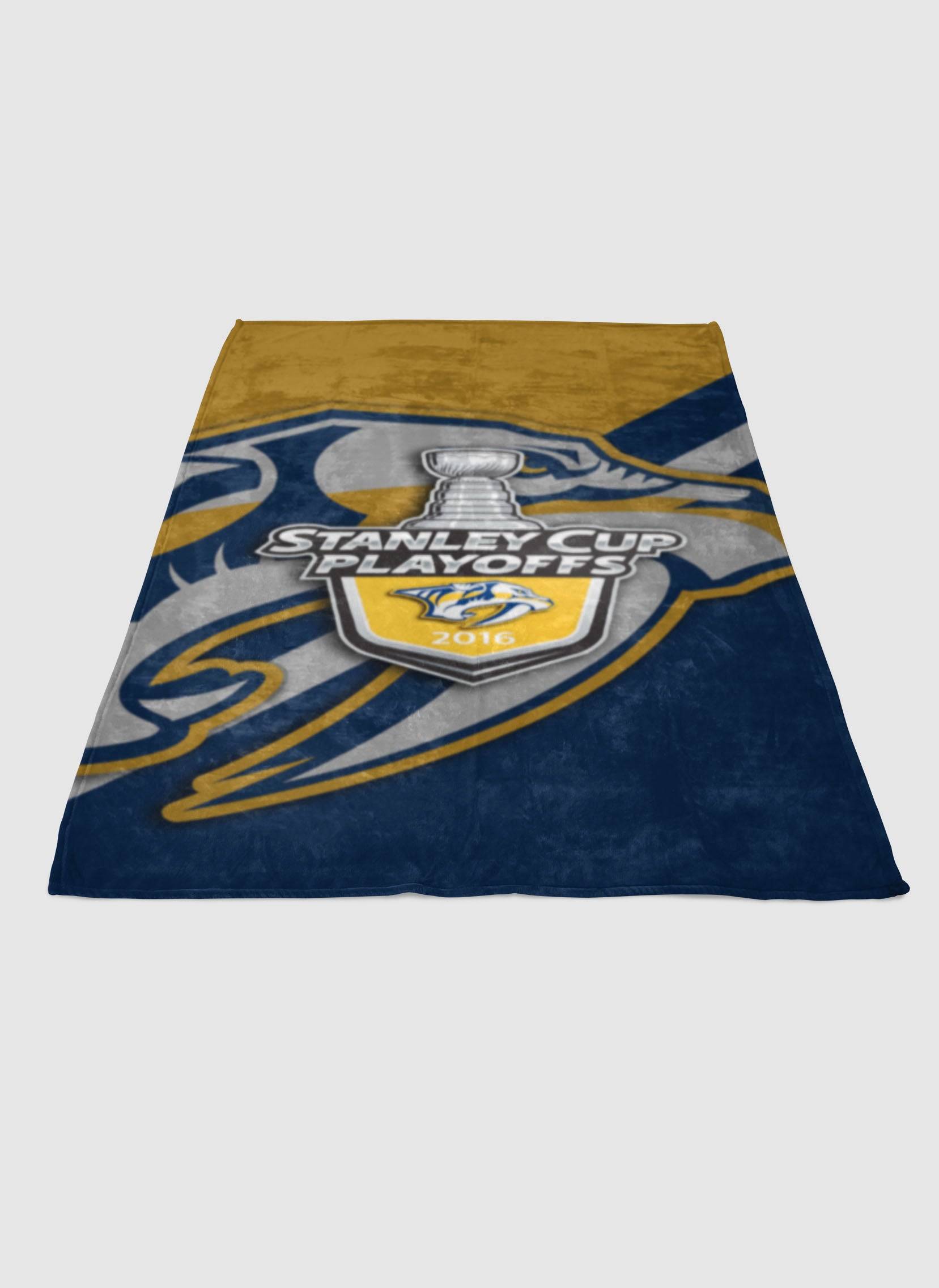 Nashville Predators 2016 Playoffs Soft Fleece Blanket Meaningful Gift For Halloween Christmas