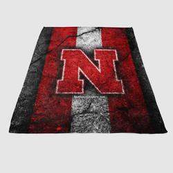 Nebraska Cornhuskers Soft Fleece Blanket Meaningful Gift For Halloween Christmas