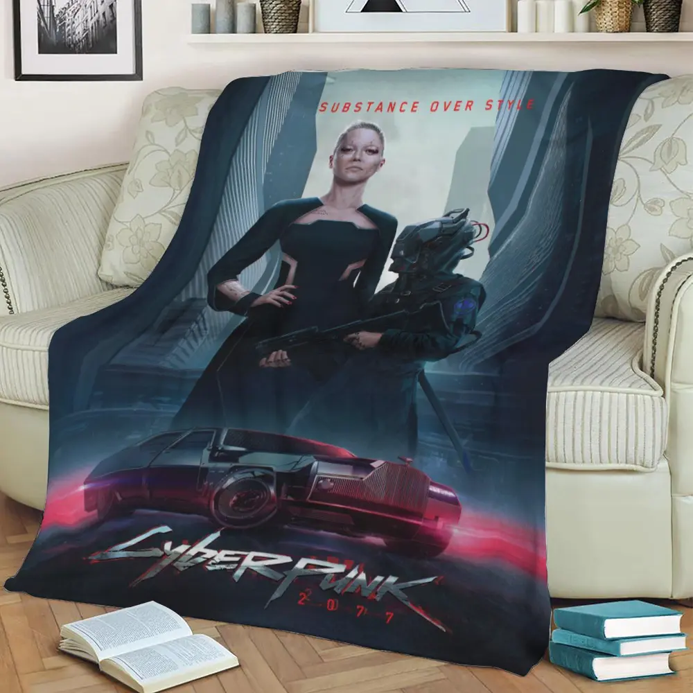Neomilitarism Fleece Throw Blanket Meaningful Gift For Halloween Christmas