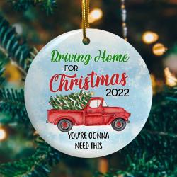 New Home Driving For Christmas Ornament 2022 Housewarming Gifts Perfect And Unique Gifts For Family On Christmas
