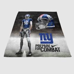 New York Giants Nfl Prepare For Combat Logo Soft Fleece Blanket Meaningful Gift For Halloween Christmas