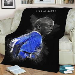 Ngolo Kante Fleece Throw Blanket Meaningful Gift For Halloween Christmas