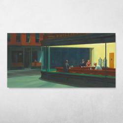 Nighthawks - Edward Hopper Wall Art Canvas Meaning Gift For Birthday Christmas