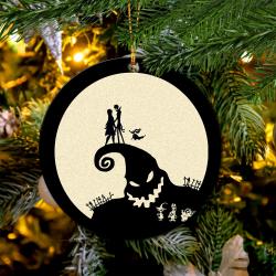 Nightmare Before Christmas Mica Ornament Perfect Gift For Holiday Perfect And Unique Gifts For Family On Christmas
