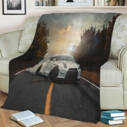 Nissan Gtr 40 Fleece Throw Blanket Meaningful Gift For Halloween Christmas