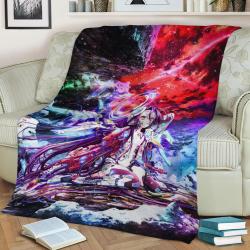 No Game No Life Fleece Throw Blanket Meaningful Gift For Halloween Christmas