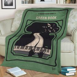 No1039 My Green Book Fleece Throw Blanket Meaningful Gift For Halloween Christmas