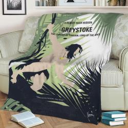 No1090 My Greystoke Fleece Throw Blanket Meaningful Gift For Halloween Christmas