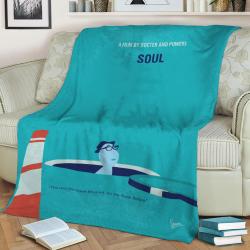 No1249 My Soul Fleece Throw Blanket Meaningful Gift For Halloween Christmas