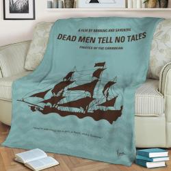 No4945 My Pirates Of The C Fleece Throw Blanket Meaningful Gift For Halloween Christmas