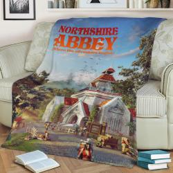 Northshire Abbey Novel Fleece Throw Blanket Meaningful Gift For Halloween Christmas