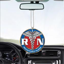 Nurse Symbol Car Ornament Custom Car Accessories Decorations Perfect And Unique Gifts For Family On Christmas