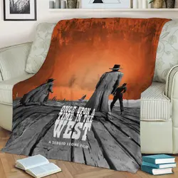 Once Upon A Time In The We Fleece Throw Blanket Meaningful Gift For Halloween Christmas