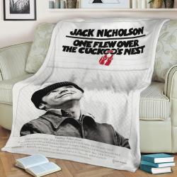 One Flew Over The Cuckoos Fleece Throw Blanket Meaningful Gift For Halloween Christmas