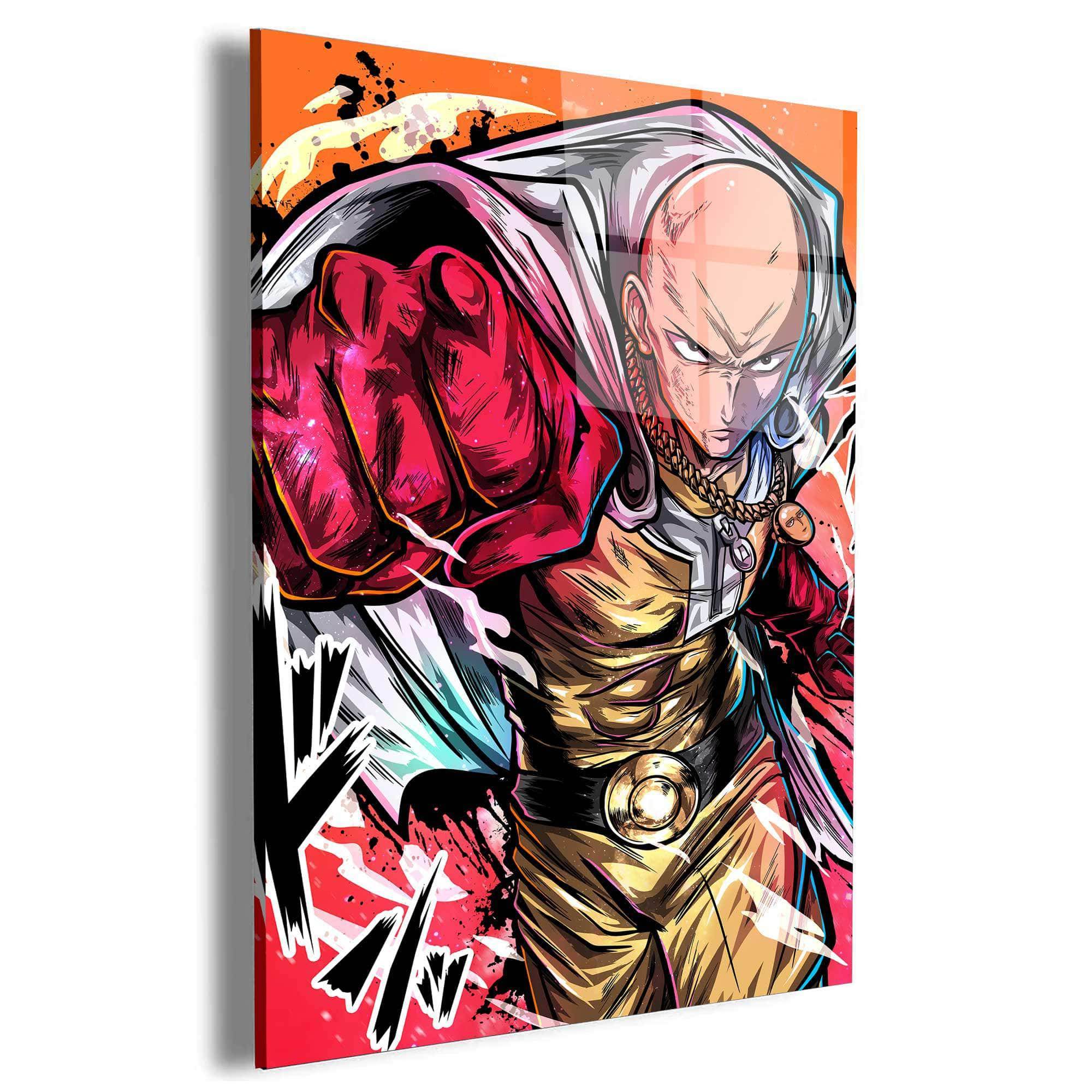 One Punch Wall Art Canvas Meaning Christmas Gift For Son Daughter