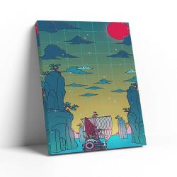 Onto the Next Adventure Wall Art Canvas Christmas Gift For Son Daughter